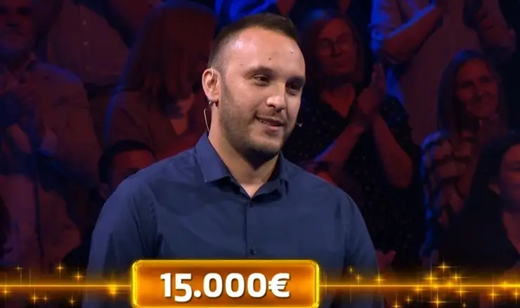 Vladimir Dadić u 'Superpotjeri' nadigrao četiri lovca svojim znanjem: Osvojio 15 000 eura