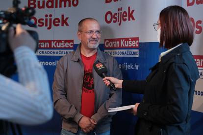 Osijek: Stožer SDP-a nakon prvih izlaznih anketa