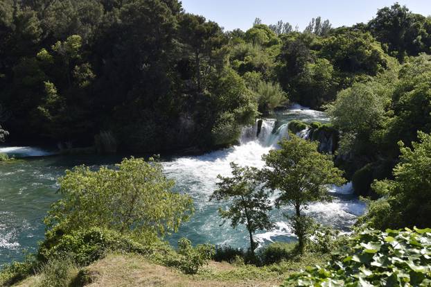 Skradin: Građani uživaju u Nacionalnom parku Krka