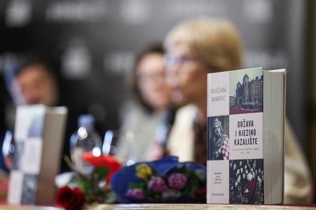 Zagreb: Promocija knjige "Država i njezino kazalište" Snježane Banović