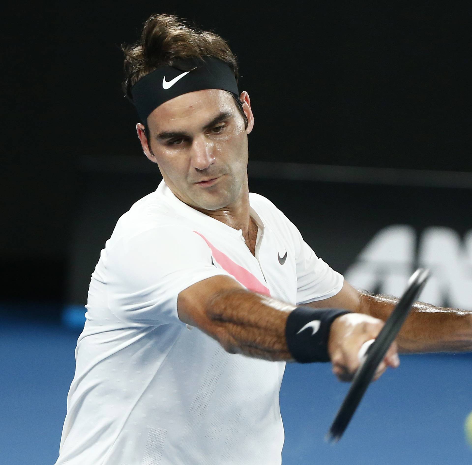 Tennis - Australian Open - Men's singles semifinals - Rod Laver Arena, Melbourne, Australia