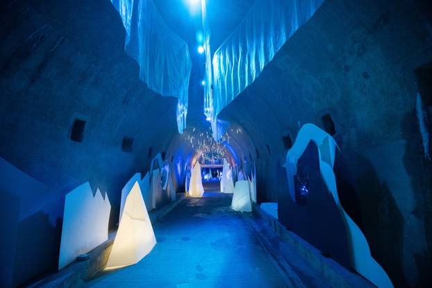 Zagreb: Predstavljan novi adventski projekt Polar Express u  tunelu Grič