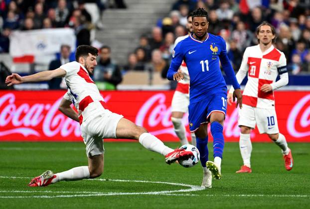 Pariz: Druga utakmica četvrtfinala UEFA Lige nacija između Francuske i Hrvatske