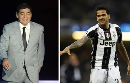 Maradona odgovorio na kritike Brazilca: 'Dani Alves je kreten'