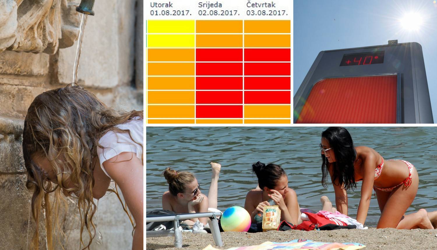 U Karlovcu  očekuju čak 42 °C: Bit će vrlo opasno za zdravlje!