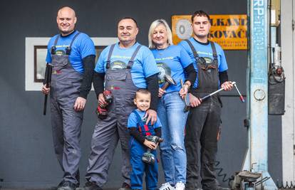 Treća generacija vulkanizera u Čazmi: 'I Niko (3) zna šarafiti!'
