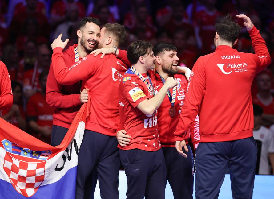 Dodjela medalja hrvatskoj rukometnoj reprezentaciji