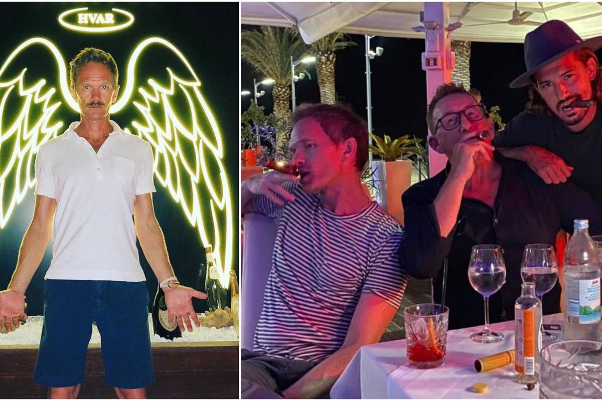 Barney se vratio na Hvar: Častio se u restoranu s prijateljima...