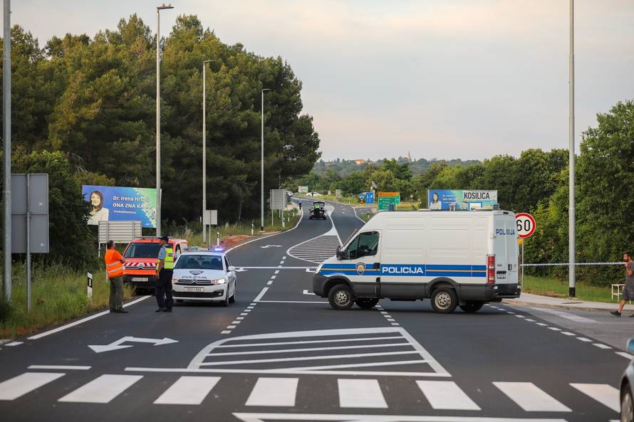 Dvije osobe na motociklu poginule na dionici ceste Rovinj-Kanfanar