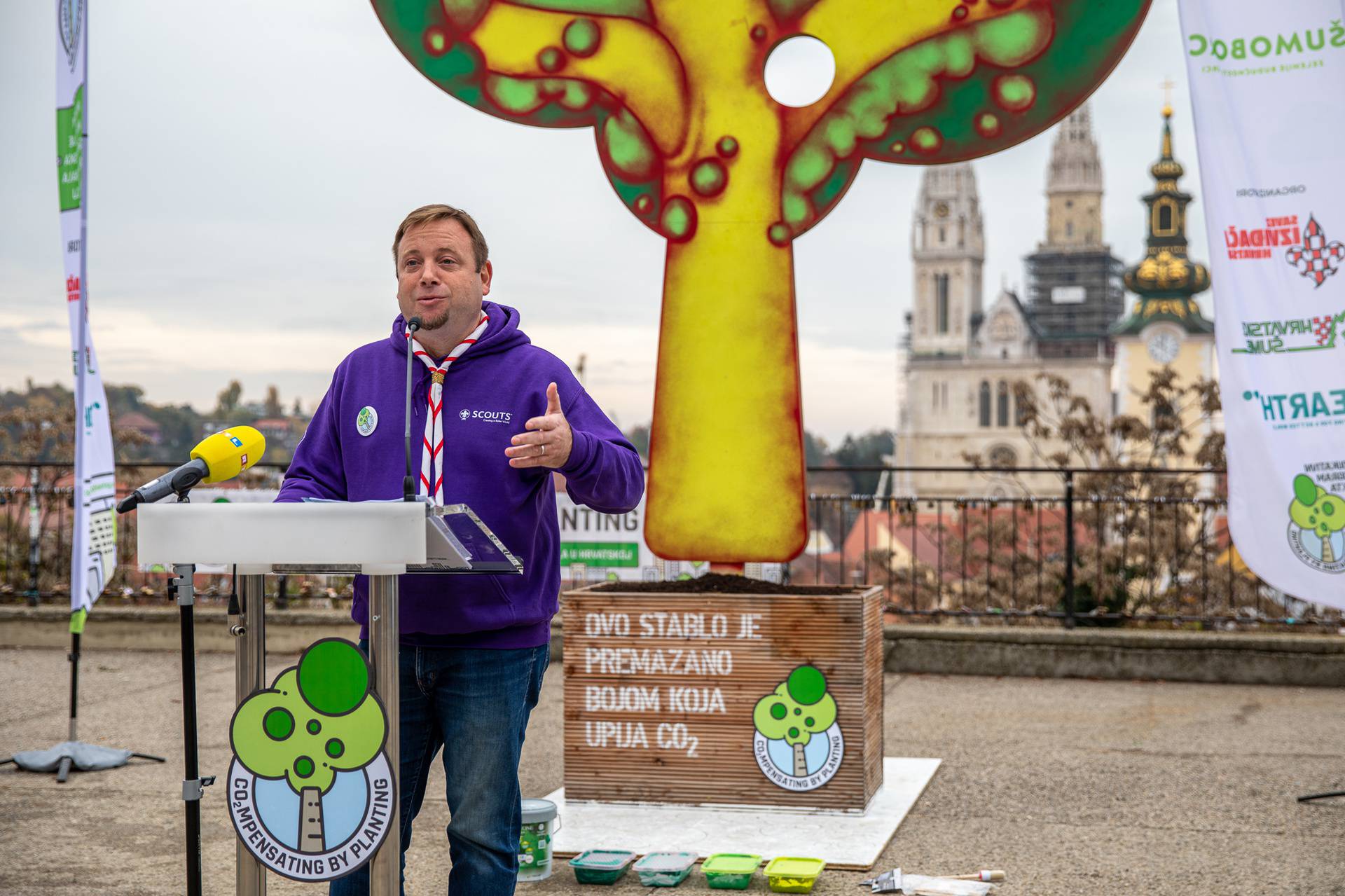 U Zagrebu krenula inovativna kampanja koja upija CO2