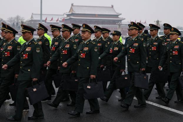 China's NPC opening session at the Great Hall of the People, in Beijing