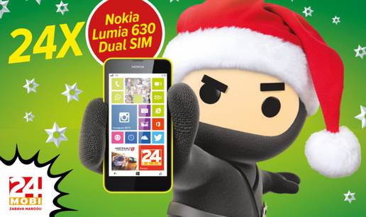 Zabava do Božića: Ninja daruje 24 x Nokia Lumia 630!