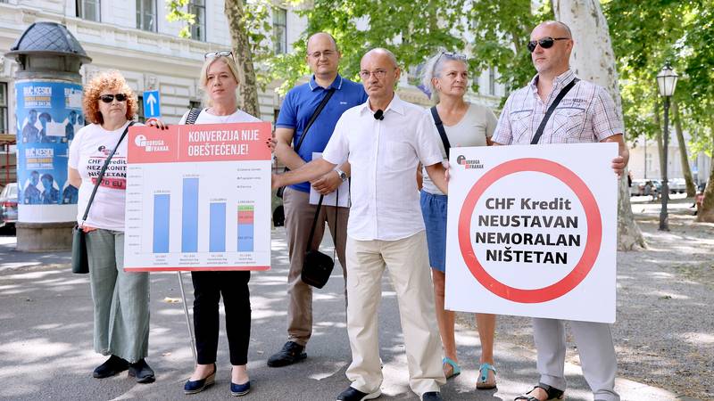 Udruga Franak: Vrhovno sodišče s sodbo o 'švicarjih' kršilo hrvaško in evropsko pravo