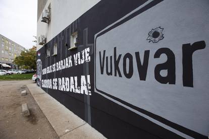 U Mostaru oslikali mural za Vukovar: 'Tamo gdje se barjak vije, sloboda se rađala'