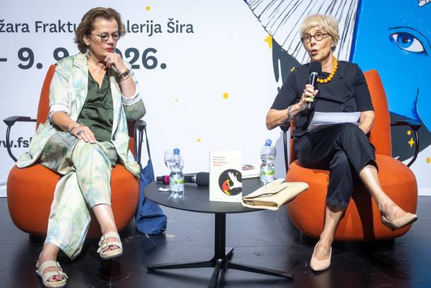 Zagreb; Festival svjetske knji&zcaron;evnosti, razgovor sa Snje&zcaron;anom Banovi&cacute;