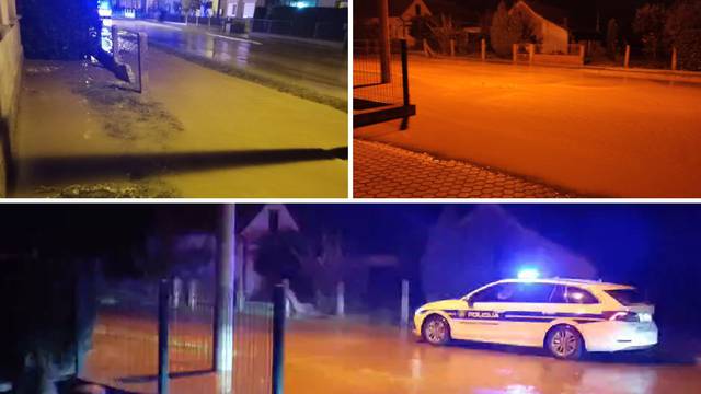VIDEO Poplava u Bjelovaru: 'Pukla je cijev, voda je ušla u podrume, vrtove i kuće'