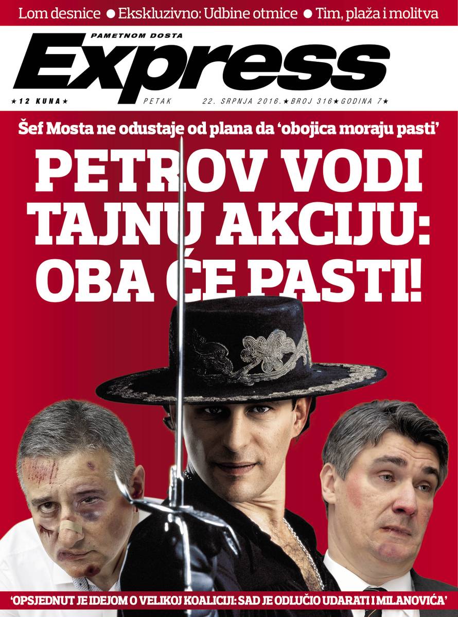 Oba moraju pasti: Osvetnik Zorro sad udara i na Milanovića