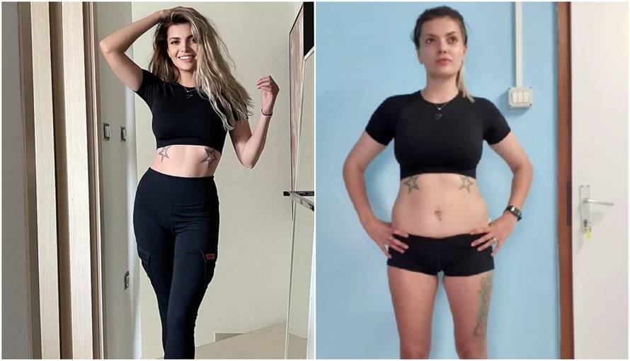 Ella postigla ogromnu transformaciju: 'Jedem bljutavu hranu i treniram'