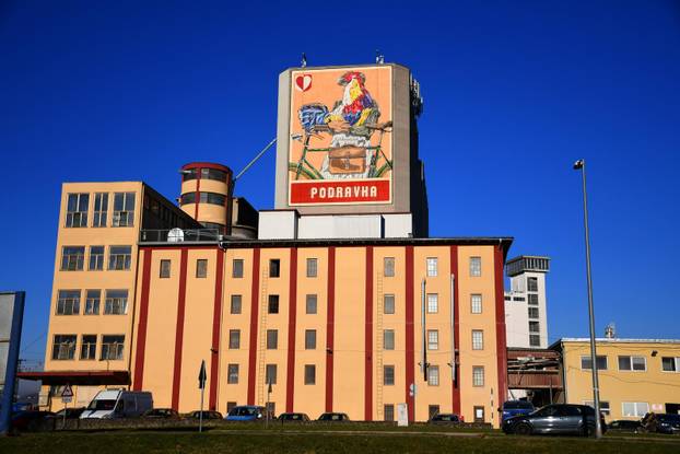 Koprivnica: Osvanuo novi mural na Podravkinom silosu