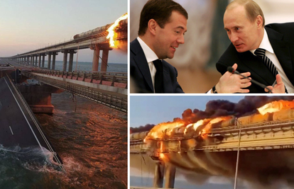 Medvedev: Rusija će izravnim ubijanjem terorista odgovoriti na napad na Krimski most