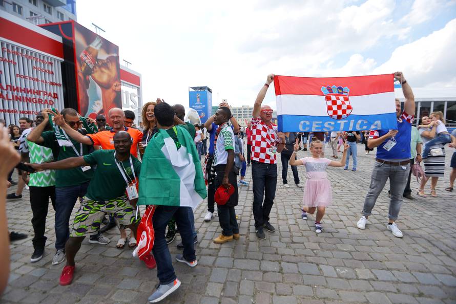World Cup - Group D - Croatia v Nigeria