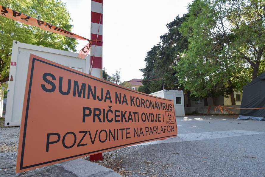 Zadar: Na parkiralištu OB Zadar danas je uspostavljeno drive-in testiranje na COVID-19