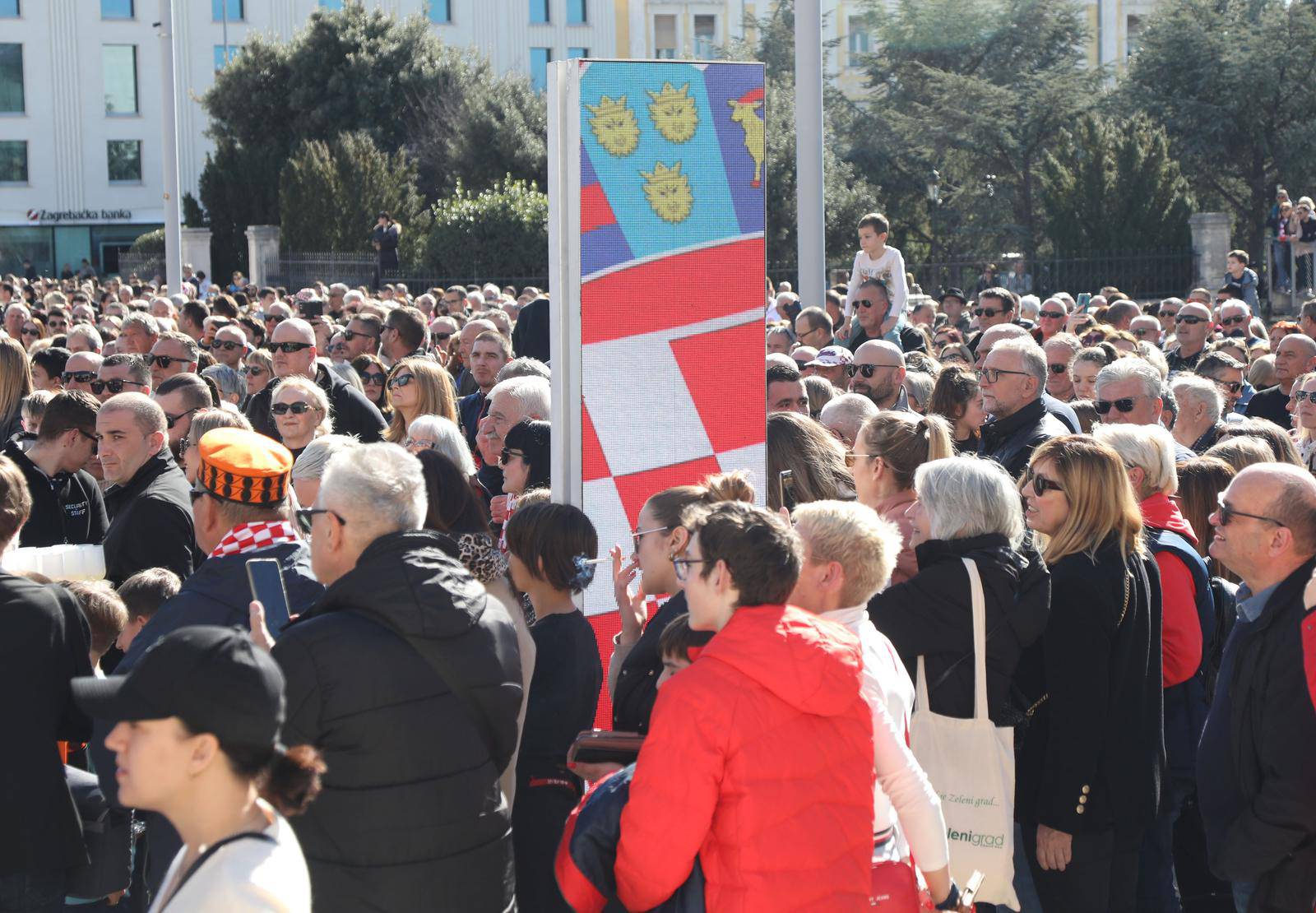 Šibenik: Svečani doček zlatnog izbornika, Ivice Tucka, njegovog pomoćnika Jure Marelje i Perice Bukića