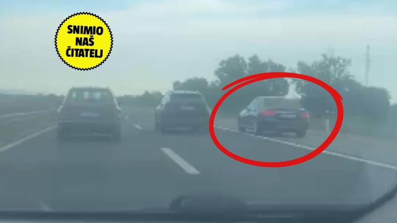 Vidi baje u Mercedesu kako pretječe zaustavnom na A3!