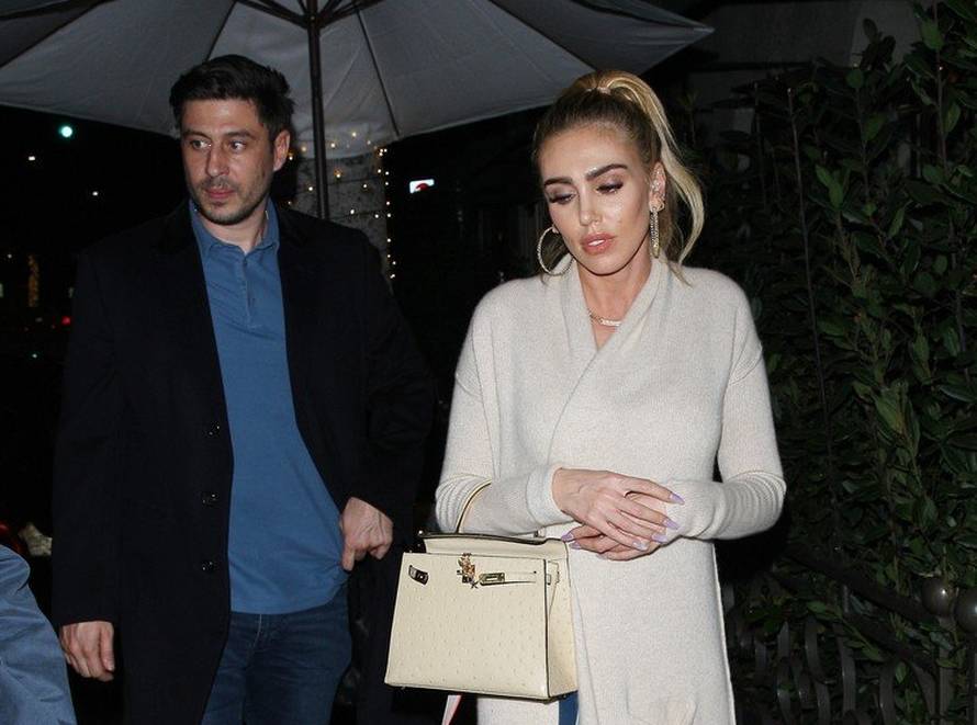 EXCLUSIVE: Petra Ecclestone leaves Madeo with mystery man