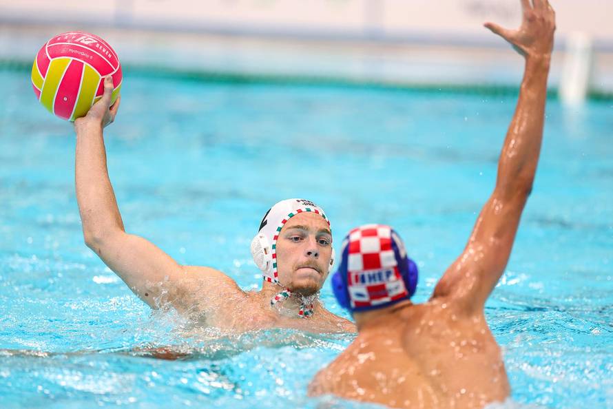 Zagreb: Svjetsko prvenstvo u vaterpolu U20, utakmica za treće mjesto, Hrvatska - Mađarska