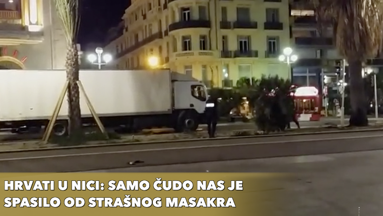 Hrvati iz Nice: Samo čudo nas je spasilo od strašnog masakra