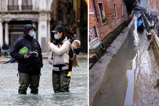 Nekoliko mjeseci nakon velike poplave, Venecija je - presušila