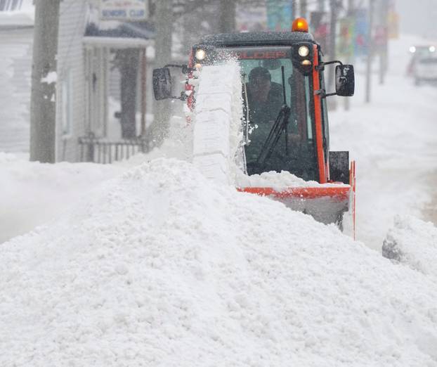Winter Storm impacts eastern Canada