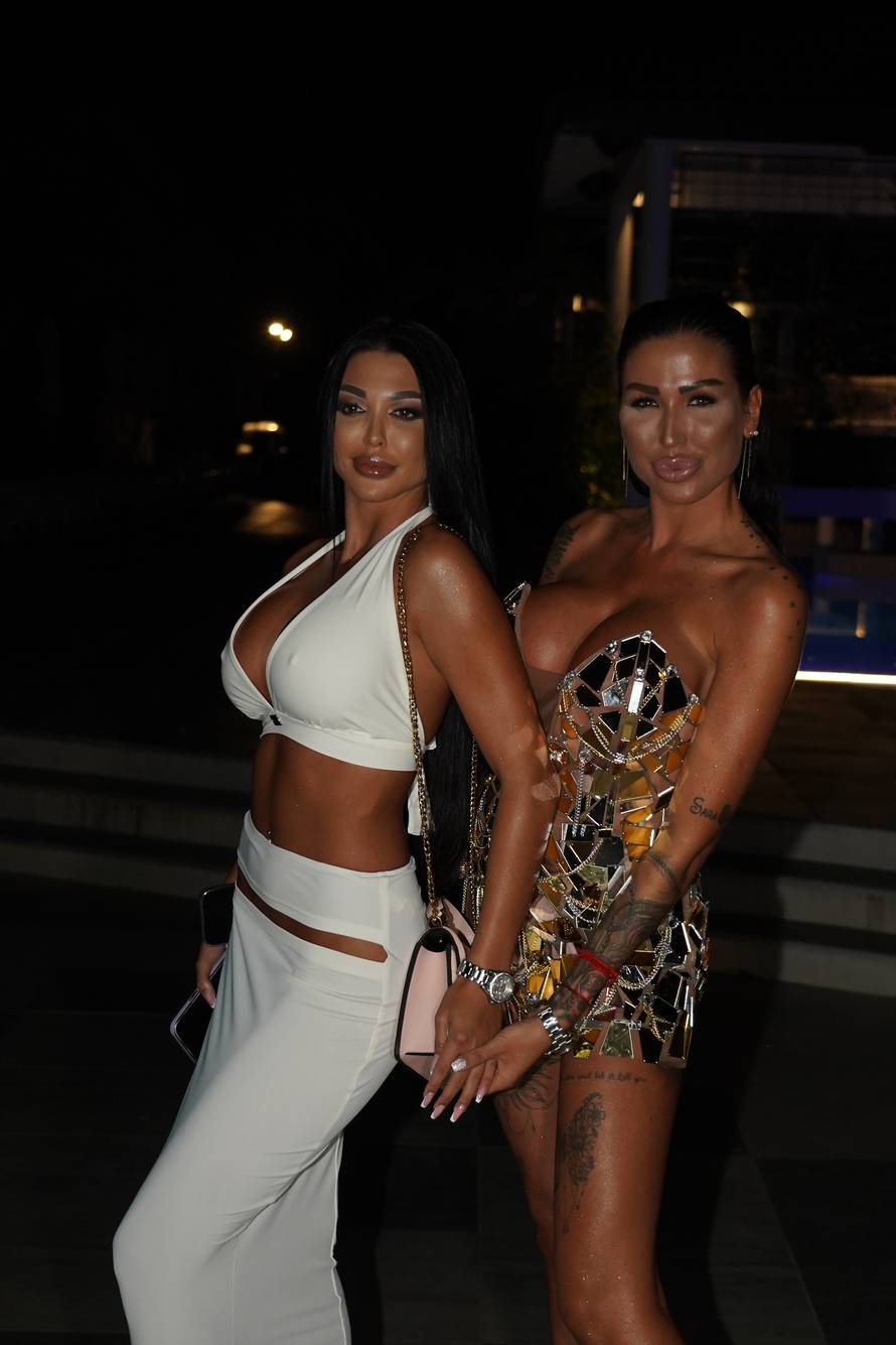 Beograd: Proslava 30. rođendana starlete Tijane Maksimović, poznatije kao Tijana Ajfon u Diamond gardenu 