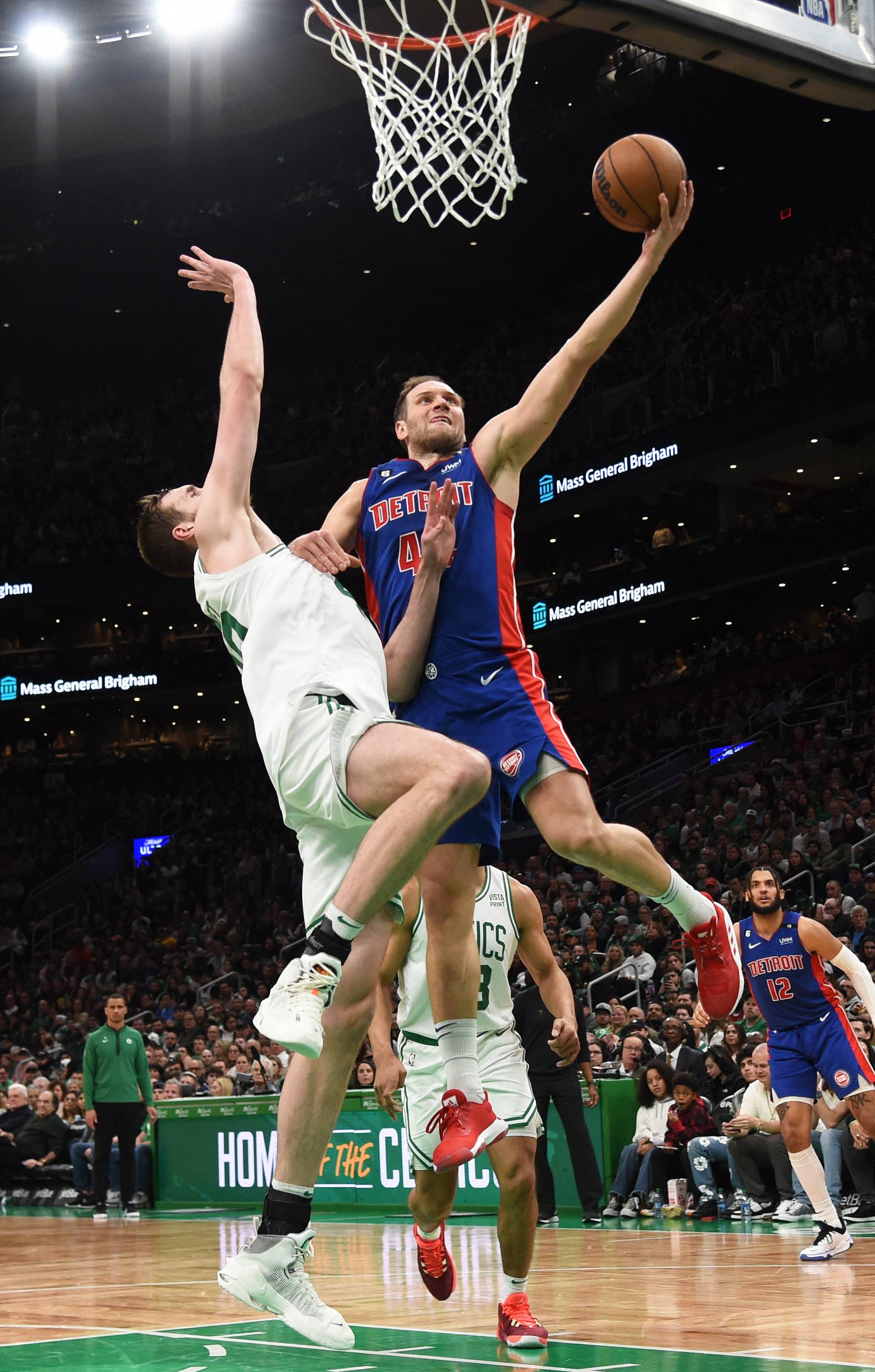 NBA: Detroit Pistons at Boston Celtics