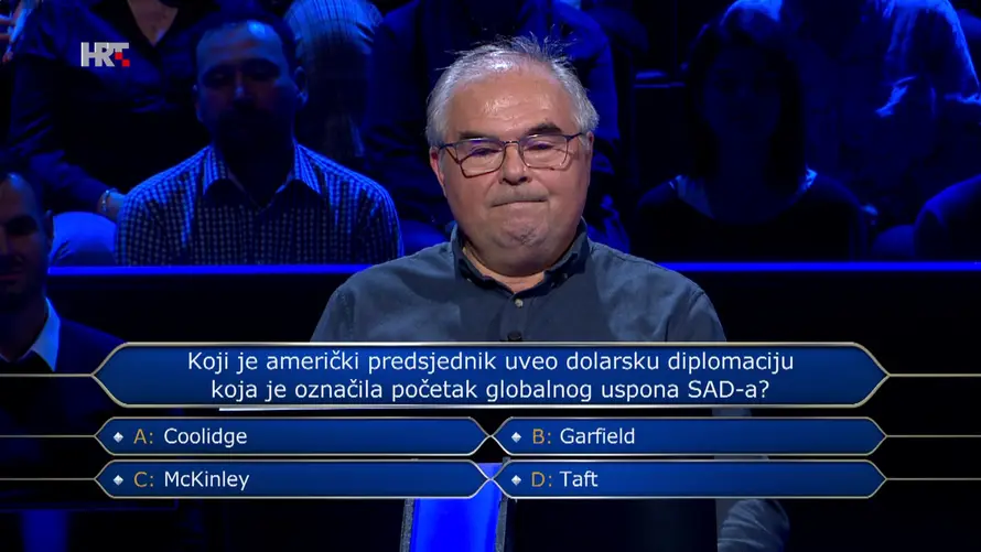 Na 'Milijunašu' otvoreno je 14. pitanje: Poznati kvizaš odustao, znate li vi odgovor na njega?