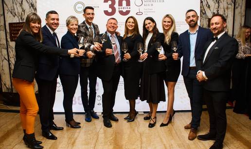Gala večerom Hrvatski sommelier klub proslavio 30 godina članstva u udruzi ASI