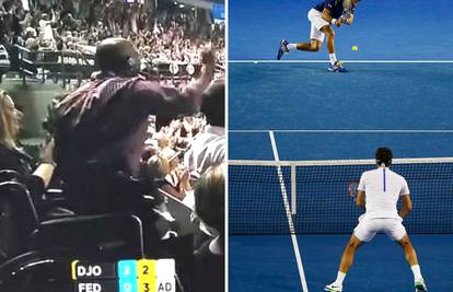 Čudo: Đokovićev i Federerov tenis podiže ljude iz kolica...