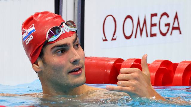 Swimming - Men's 100m Freestyle - Heats