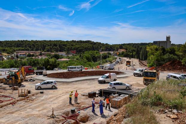 Pula: Radovi na Velom Vrhu