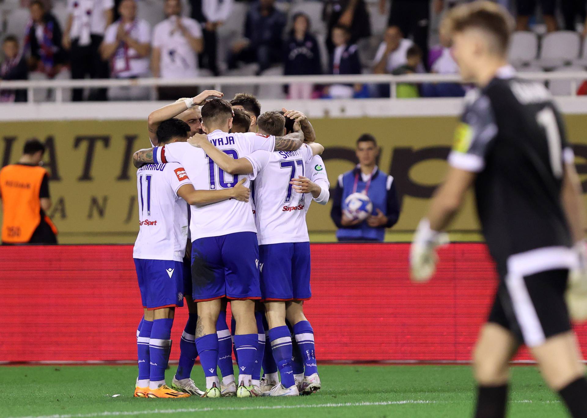 Split: Hajduk i Lokomotiva susreli se u 9. kolu SuperSport HNL-a 