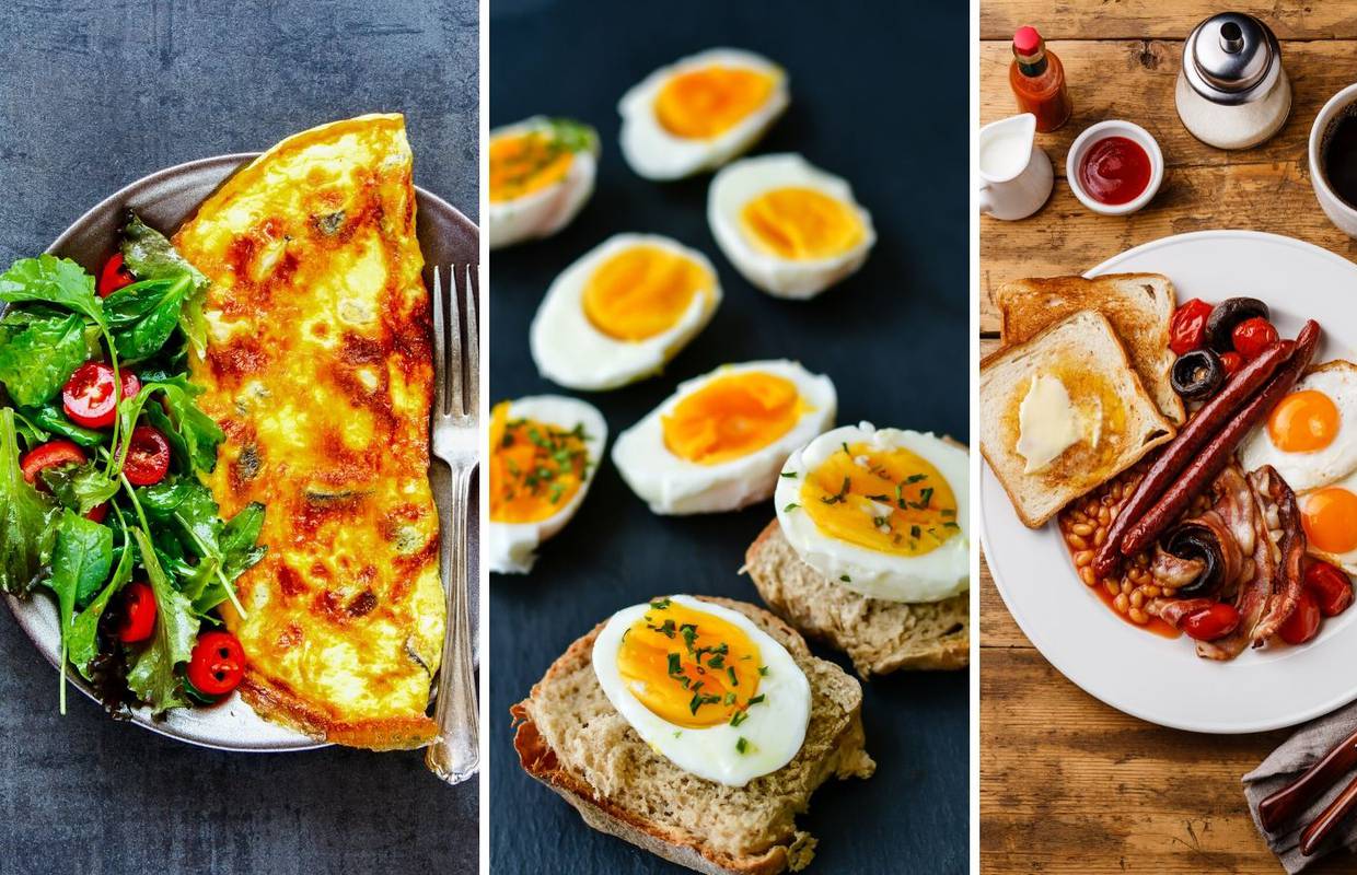 Za doručak i ručak: 4 recepta s jajima koji će vas oduševiti