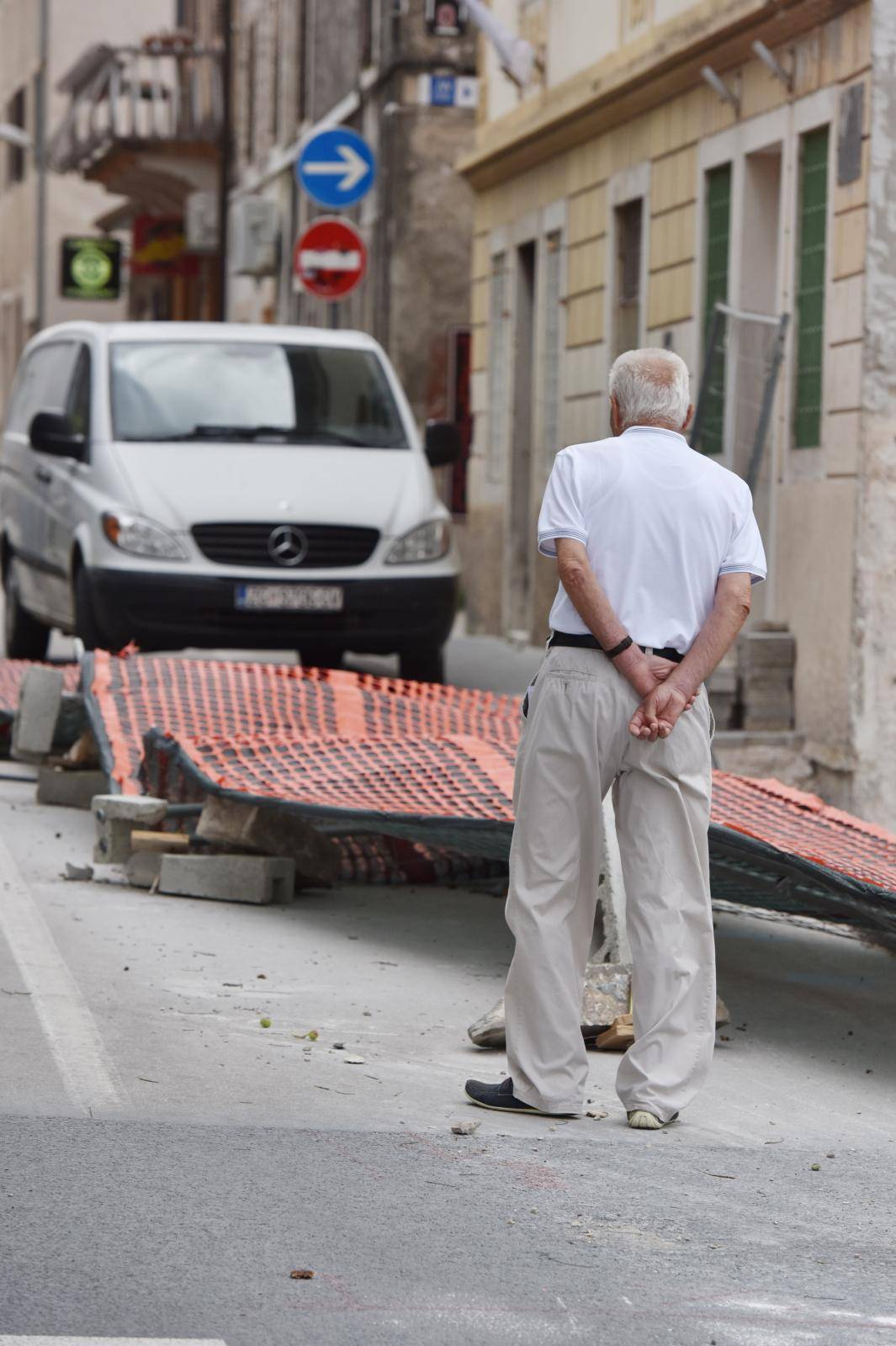 Šibenik: Olujni udari bure noćas dosezali skoro 100 kilometara na sat