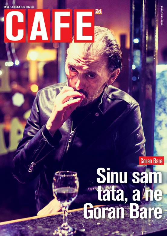 Goran Bare pozirao kao Goran Bare za Cafe: U kontaktu sam sa sinom, ponosan sam na njega