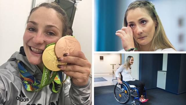 Osvojila dva olimpijska zlata, a više nikada neće moći hodati...