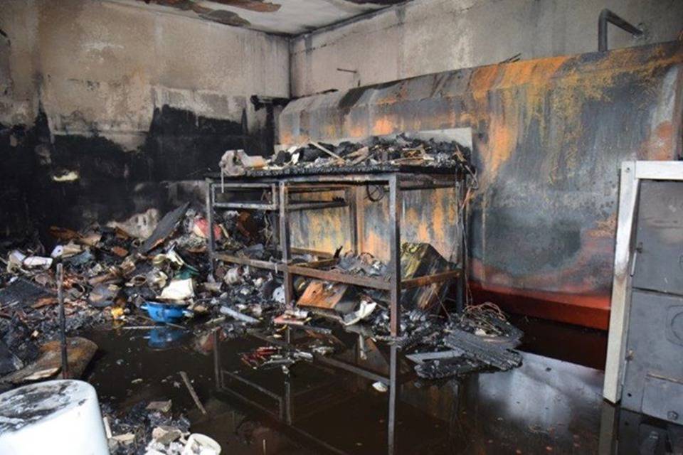 Muškarac završio u bolnici, iskra u radionici izazvala požar
