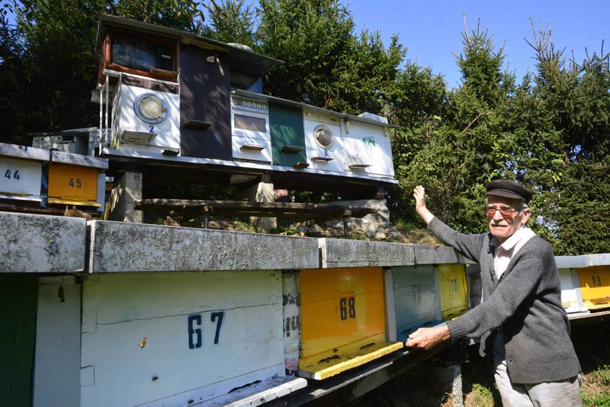 Pčele u veš-mašini: Slavonski pčelar radi jedinstvene košnice