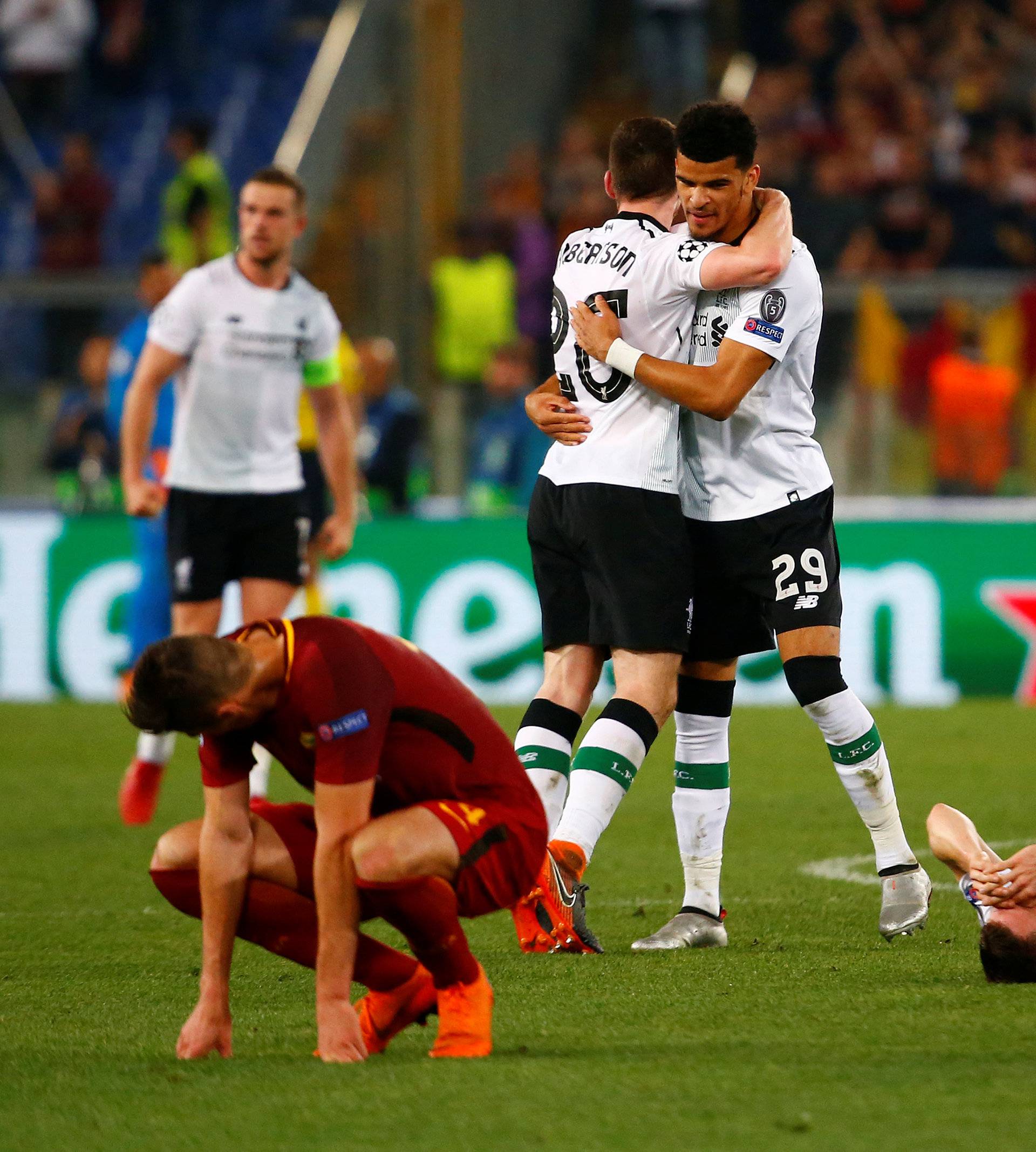 Champions League Semi Final Second Leg - AS Roma v Liverpool