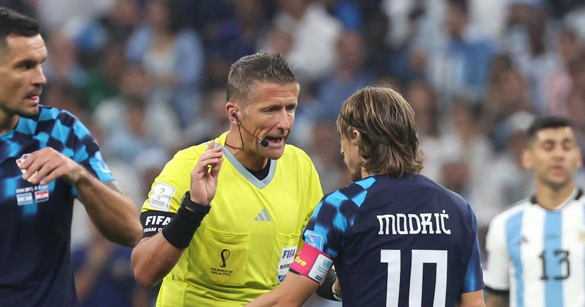 Modrić, Katra’daki Dünya Kupası yarı finalinin ardından tünelde öfkeyle Orsat’la yüzleşiyor – yayınlanmamış görüntüler.