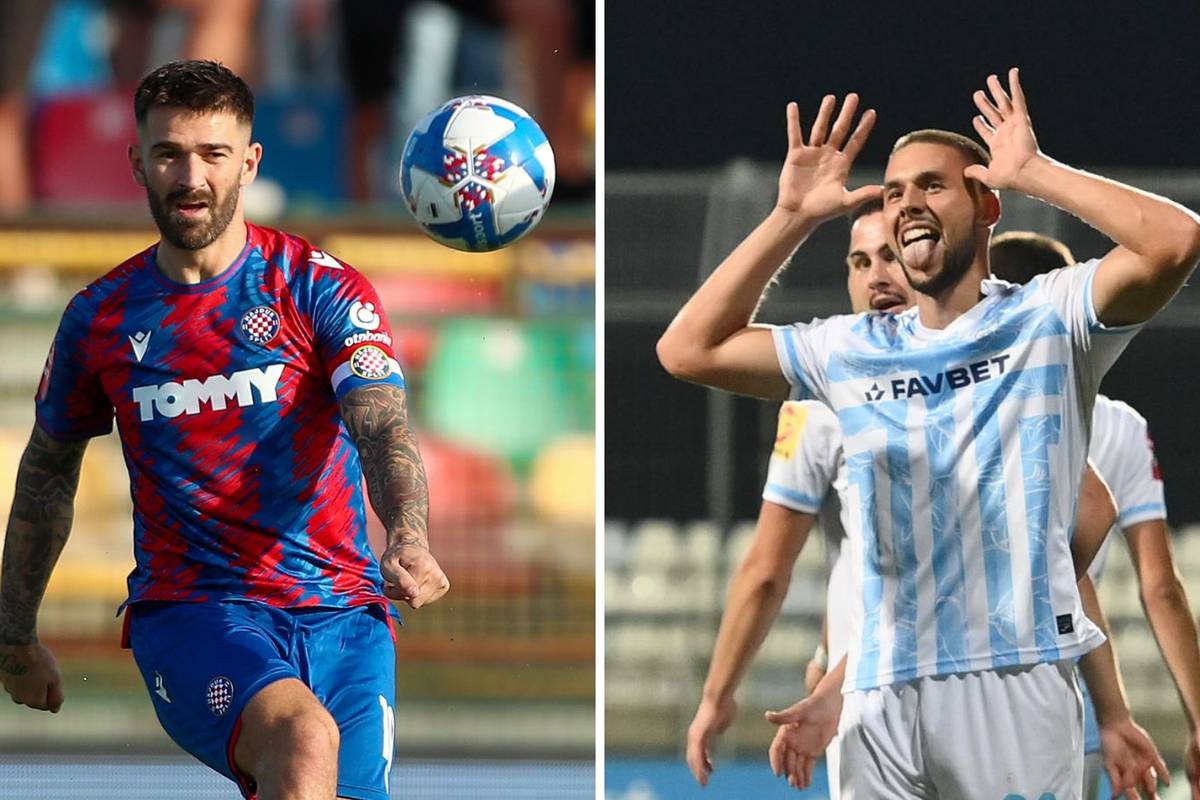 SuperSport HNL: Rijeka – Hajduk, početne postave